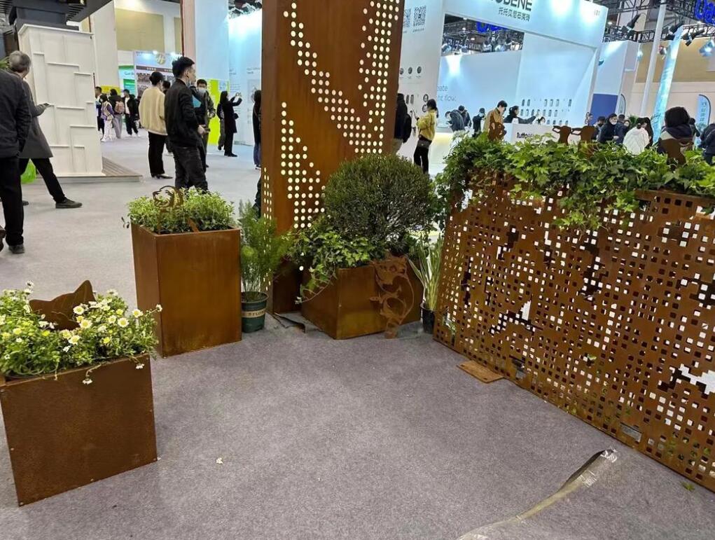 札达耐候钢花箱