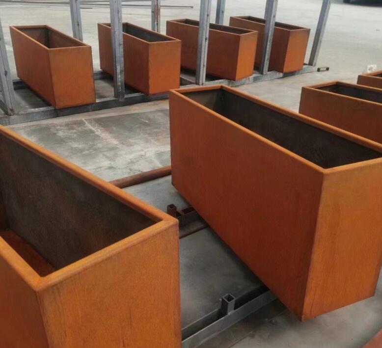 札达耐候钢花箱